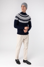 Cashmere turtleneck sweater