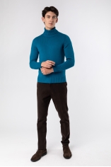 Wool Turtleneck Sweater