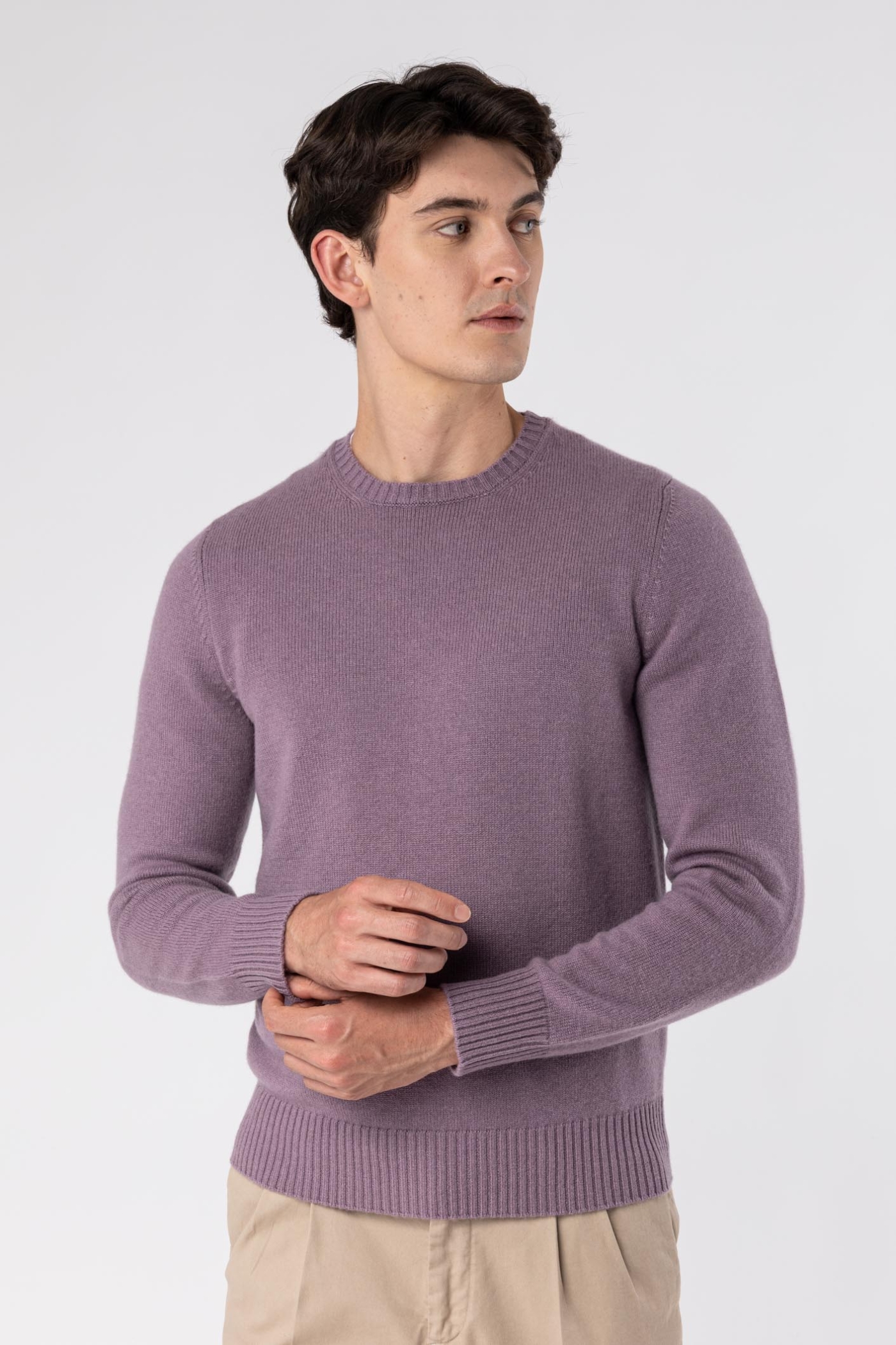 Cashmere Crew Neck Sweater