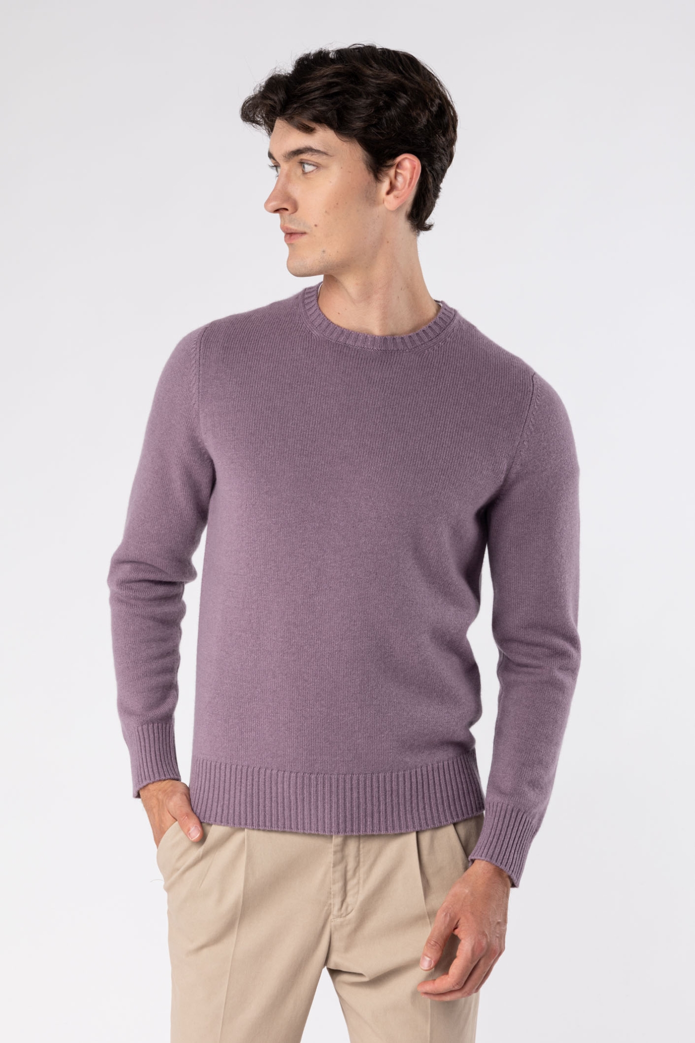 Maglia Girocollo in Cashmere