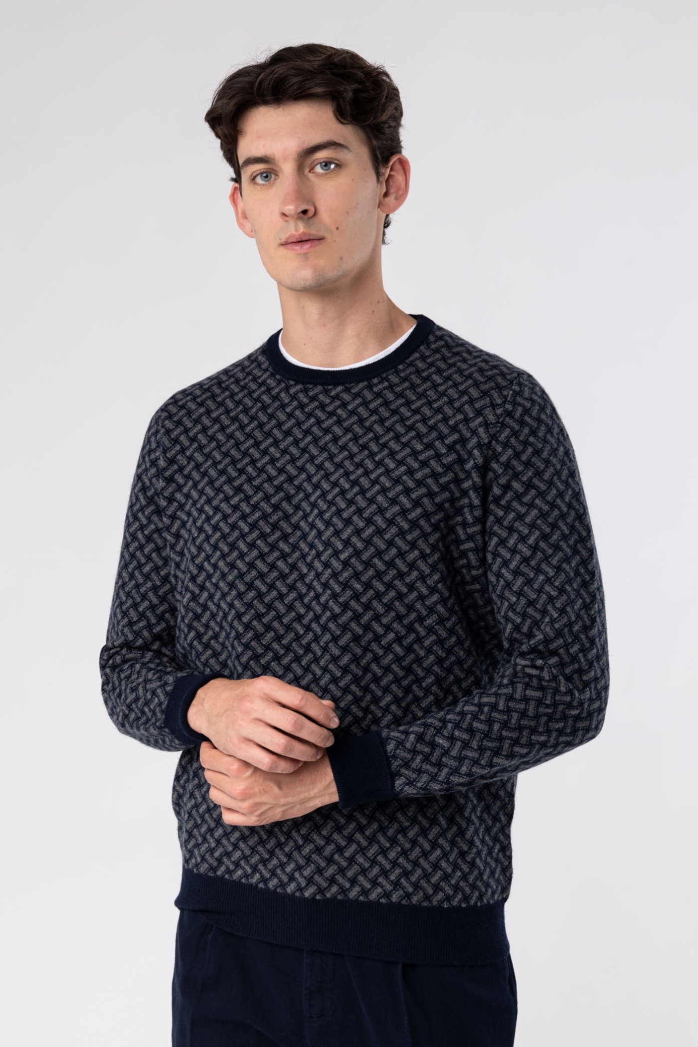 Cashmere Razor Blade Sweater