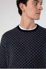 Cashmere Razor Blade Sweater