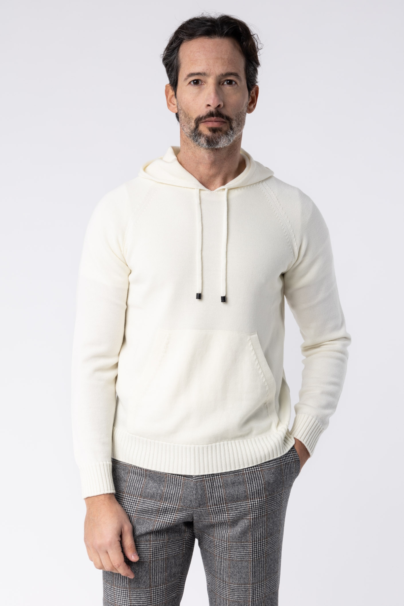 Wool Hooded Sweatshirt