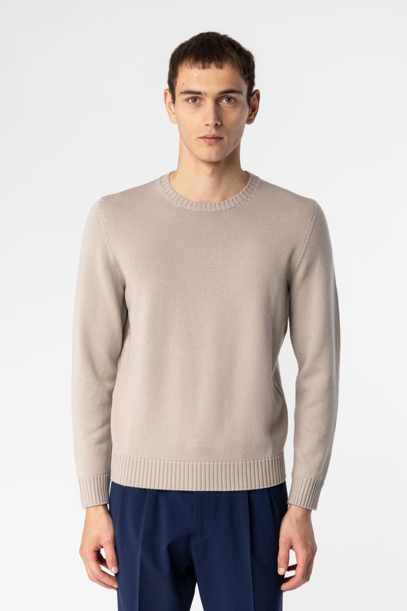 Wool Crew Neck Sweater