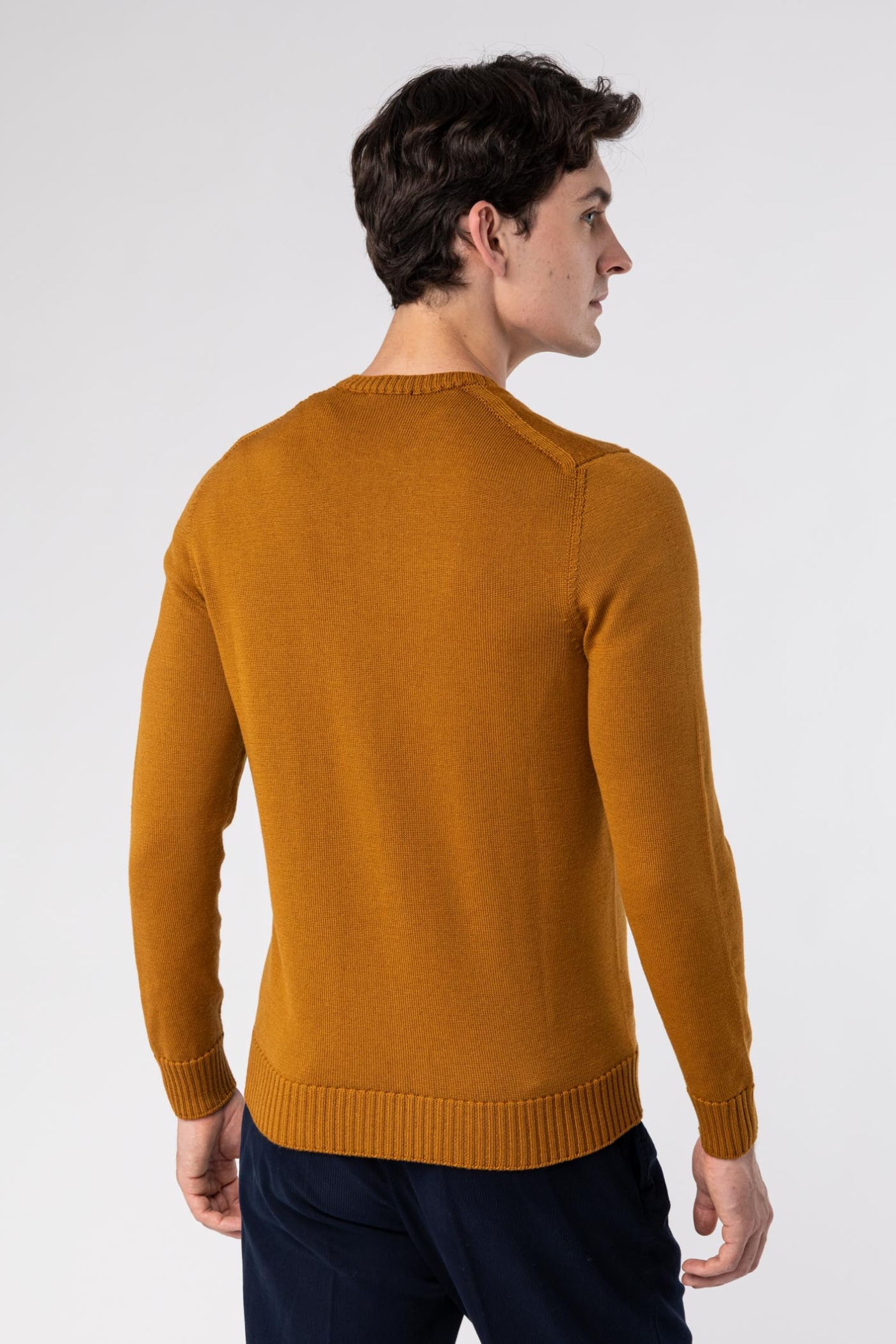 Wool Crew Neck Sweater