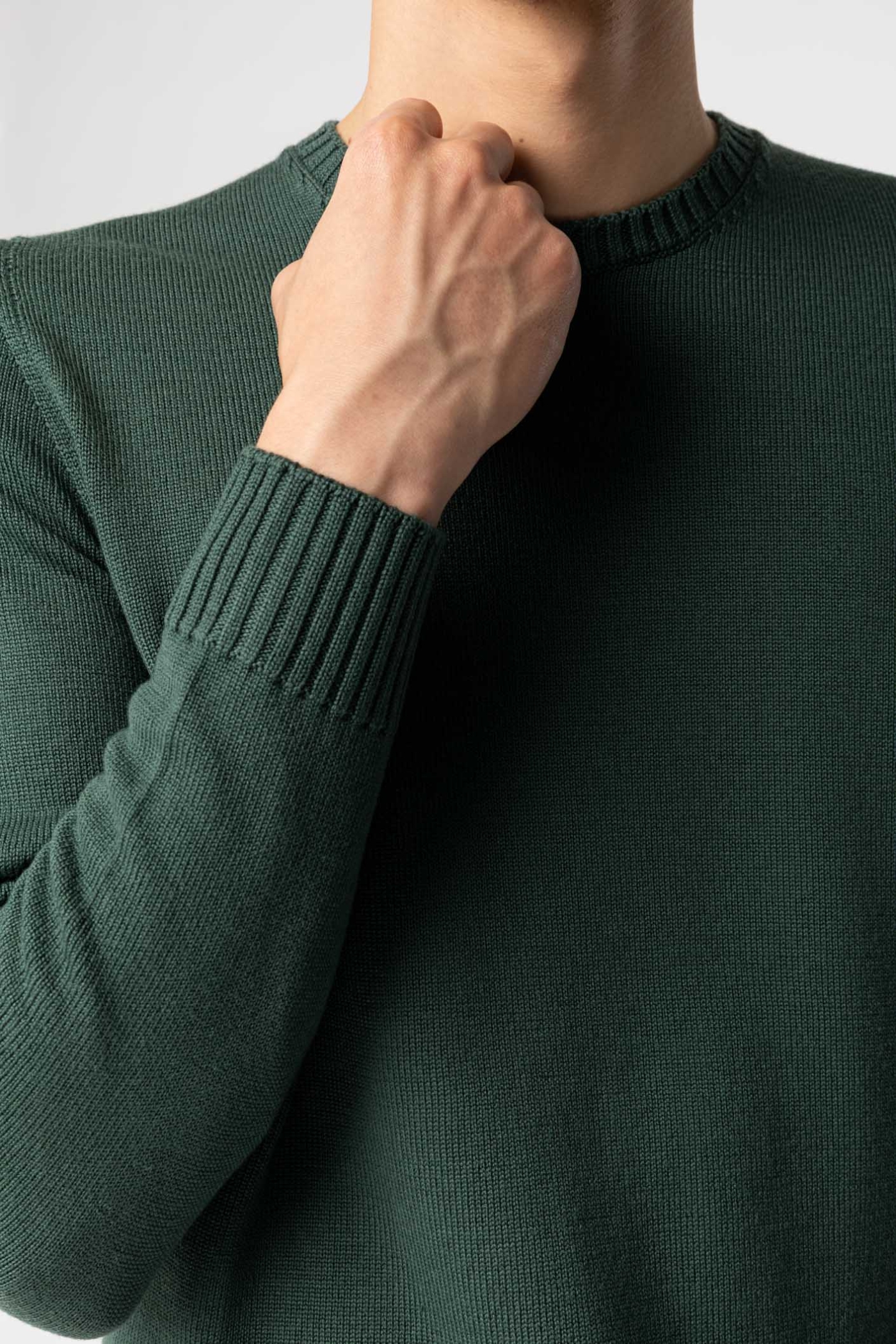 Wool Crew Neck Sweater