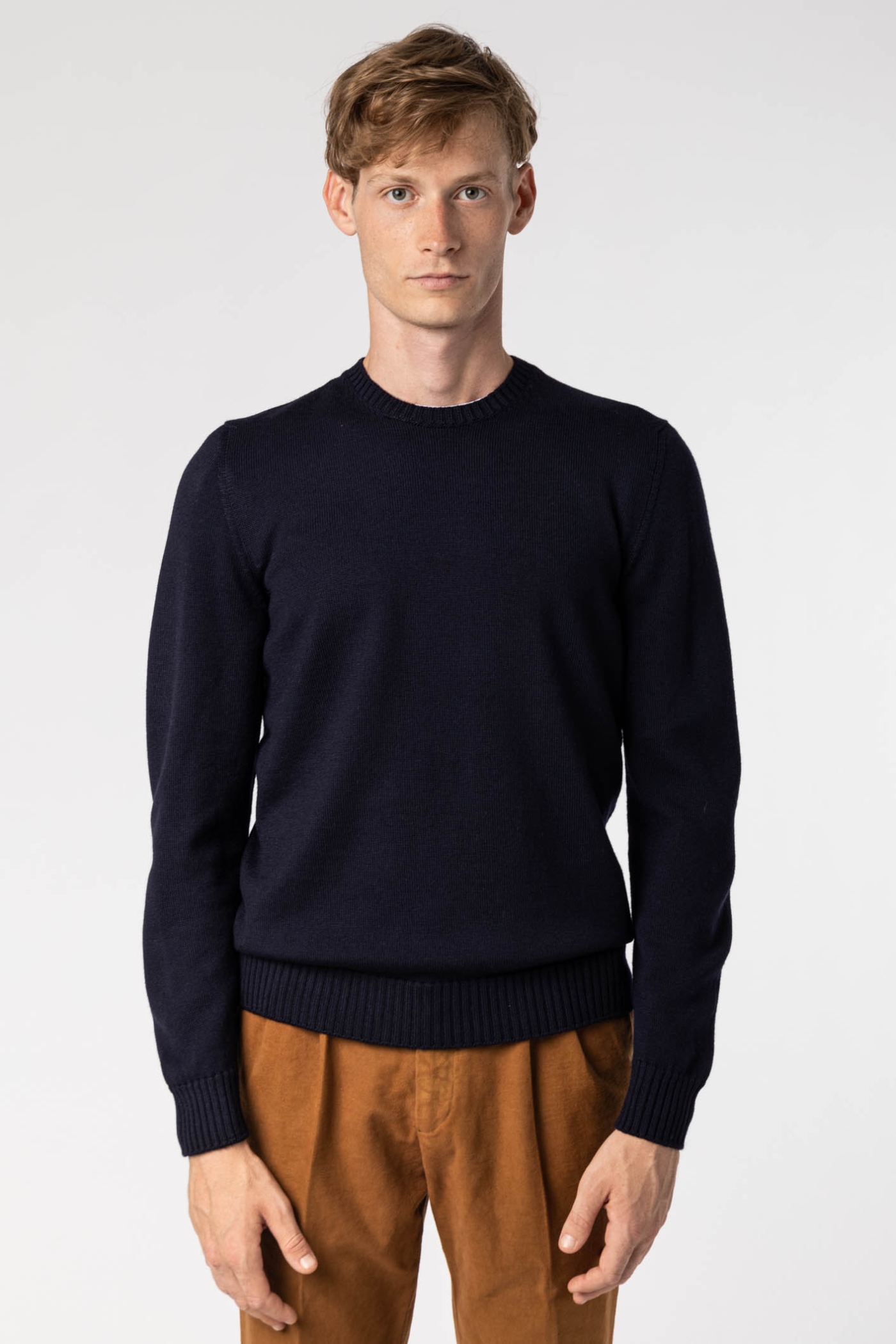 Wool Crew Neck Sweater