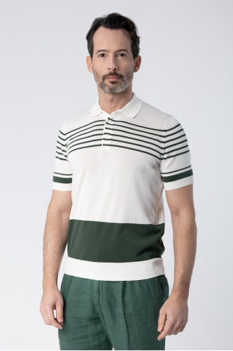 Striped Polo Shirt
