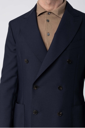 Double Breasted Wool Jacket
