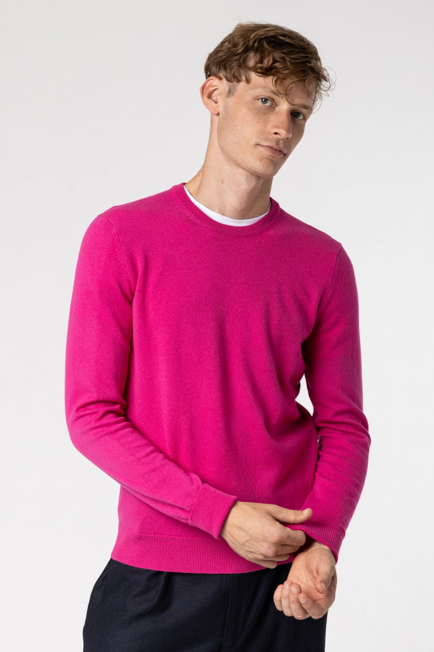 Cashmere Crew Neck Sweater