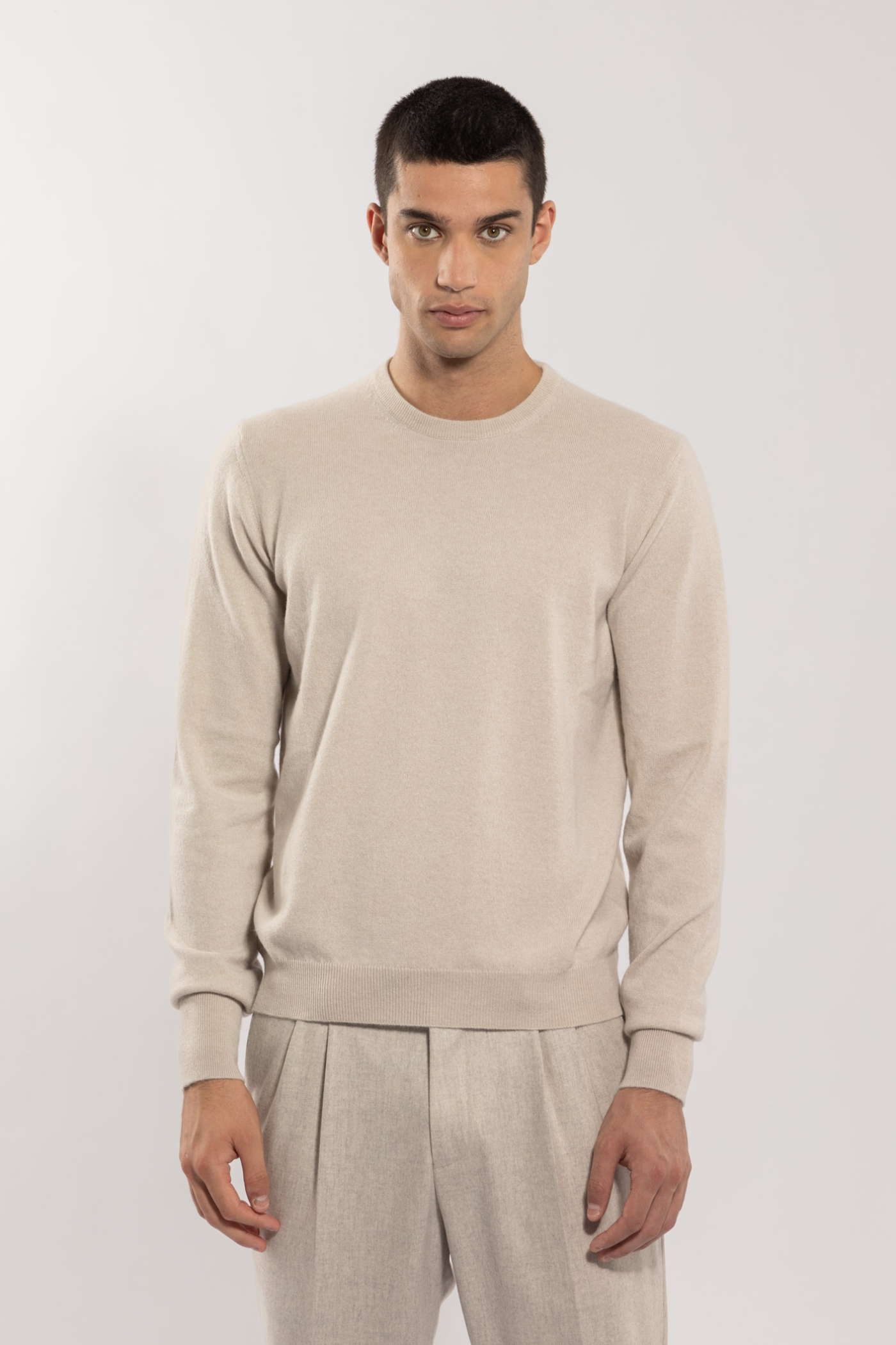 Maglia Girocollo in Cashmere