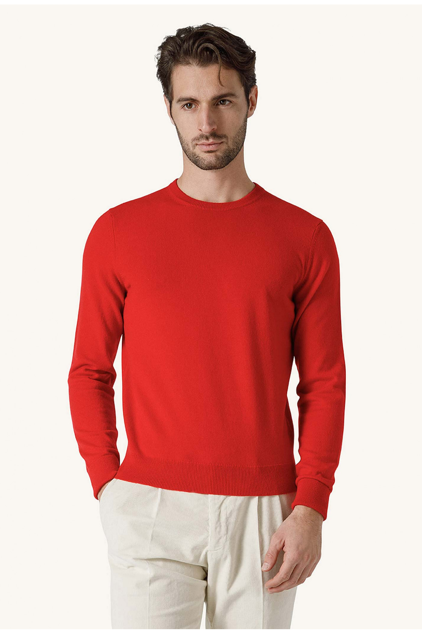 Maglia Girocollo in Cashmere