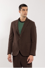 Cotton Single-breasted Jacket