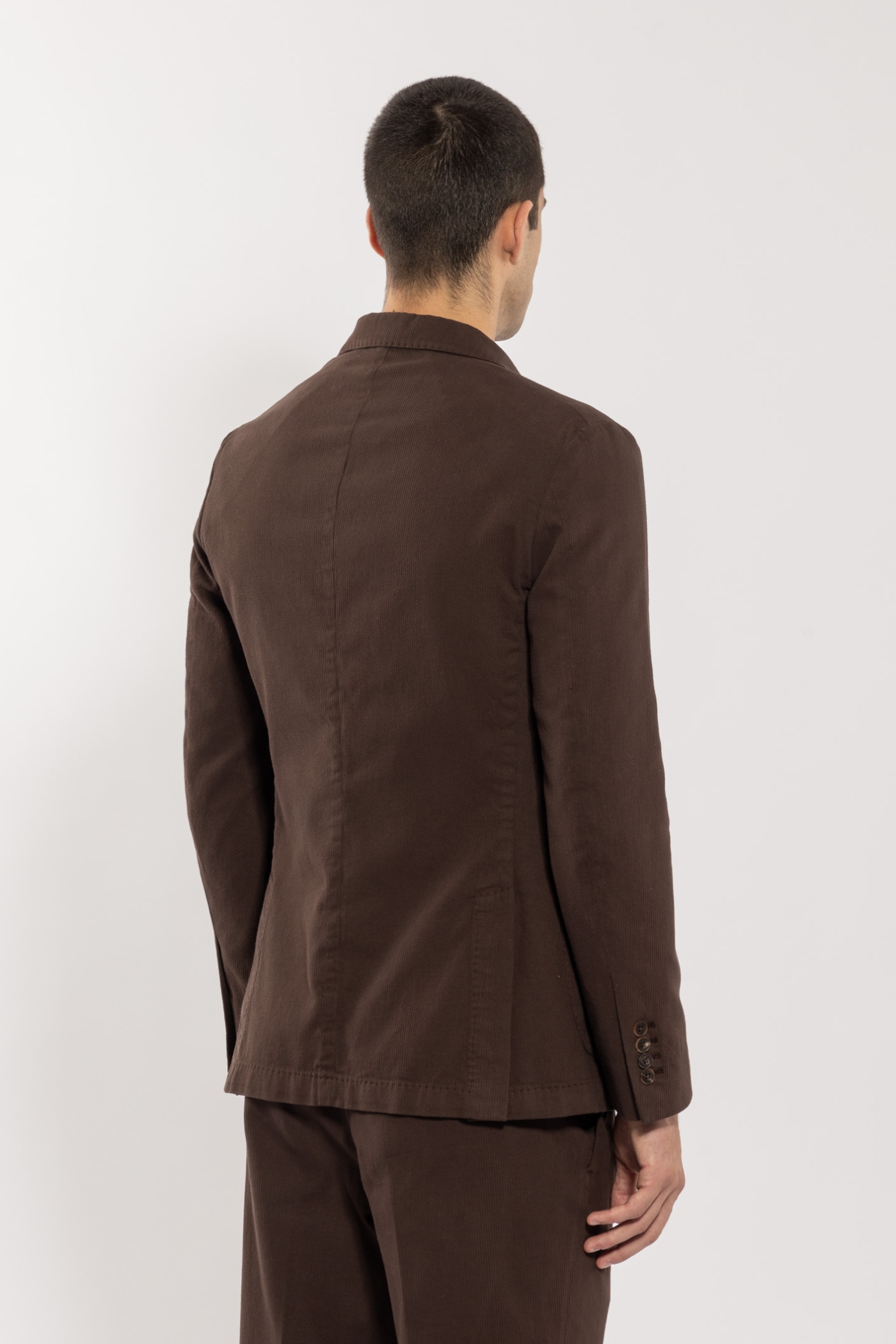 Cotton Single-breasted Jacket