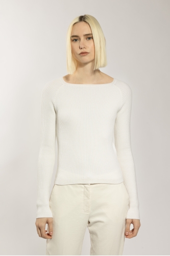 Cashmere Boat Neck Sweater