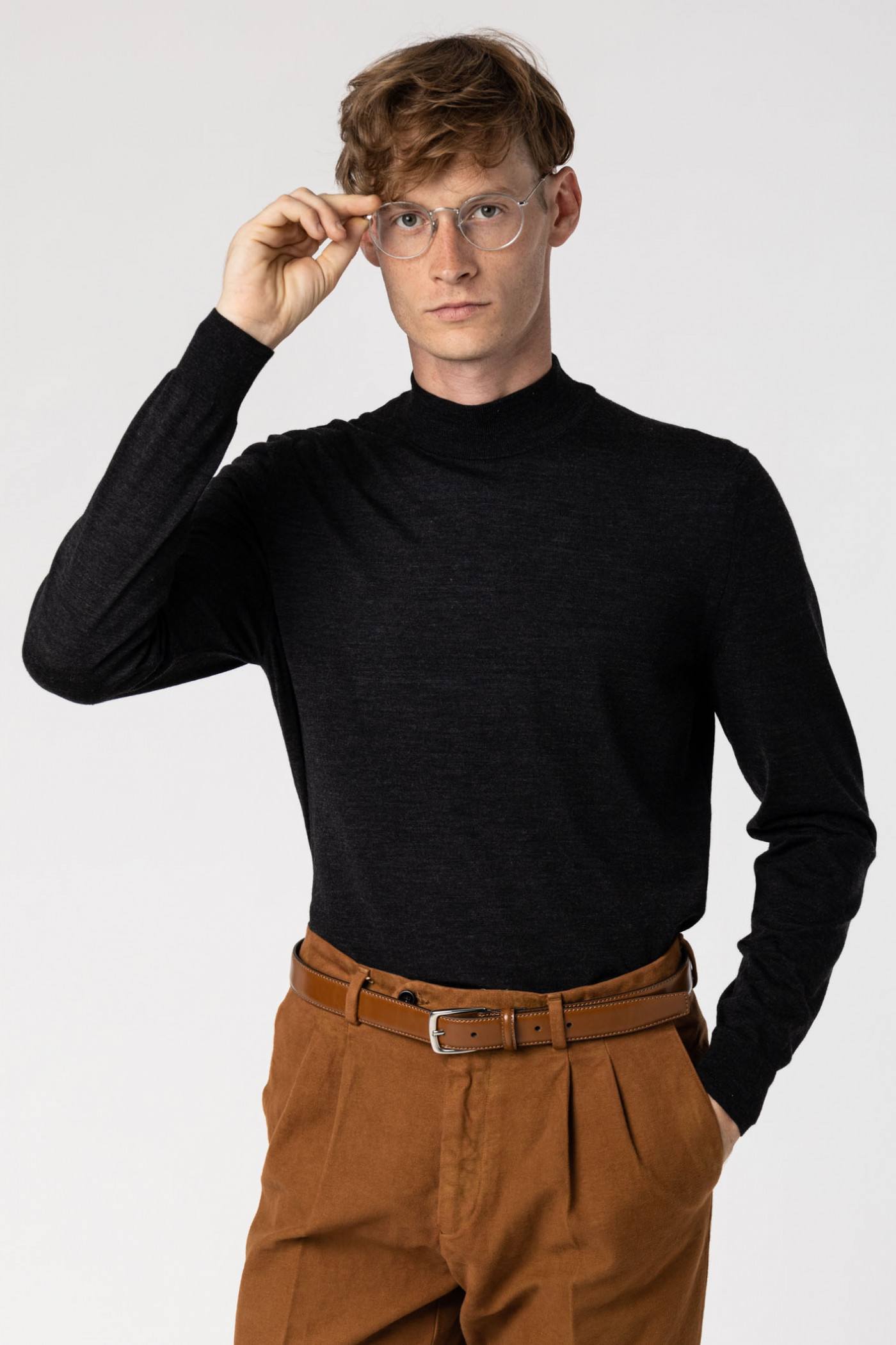 Wool Turtleneck Sweater