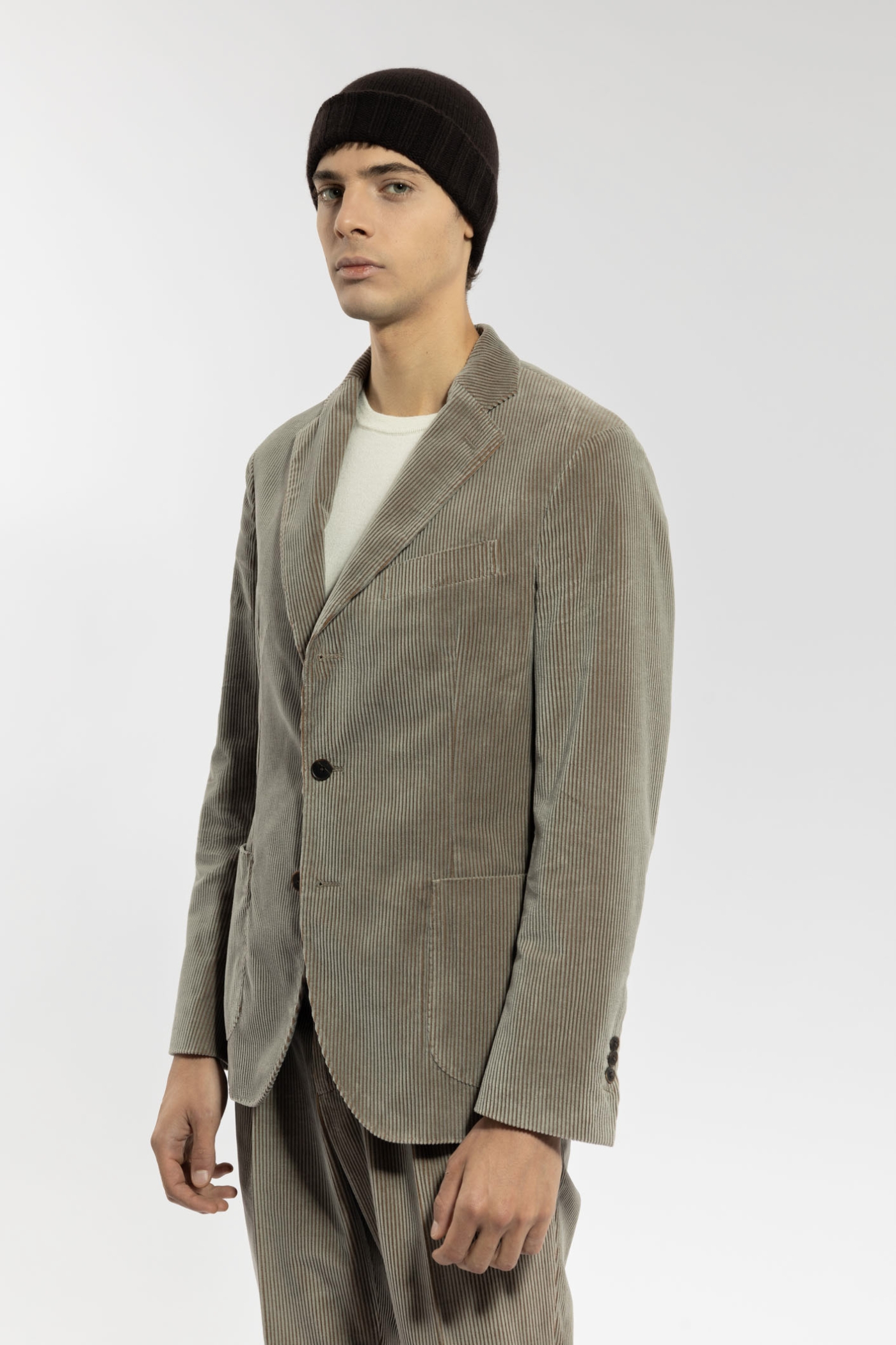 Cotton Single-breasted Jacket