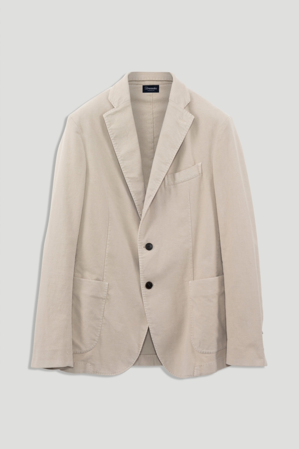 Cotton Single-breasted Jacket