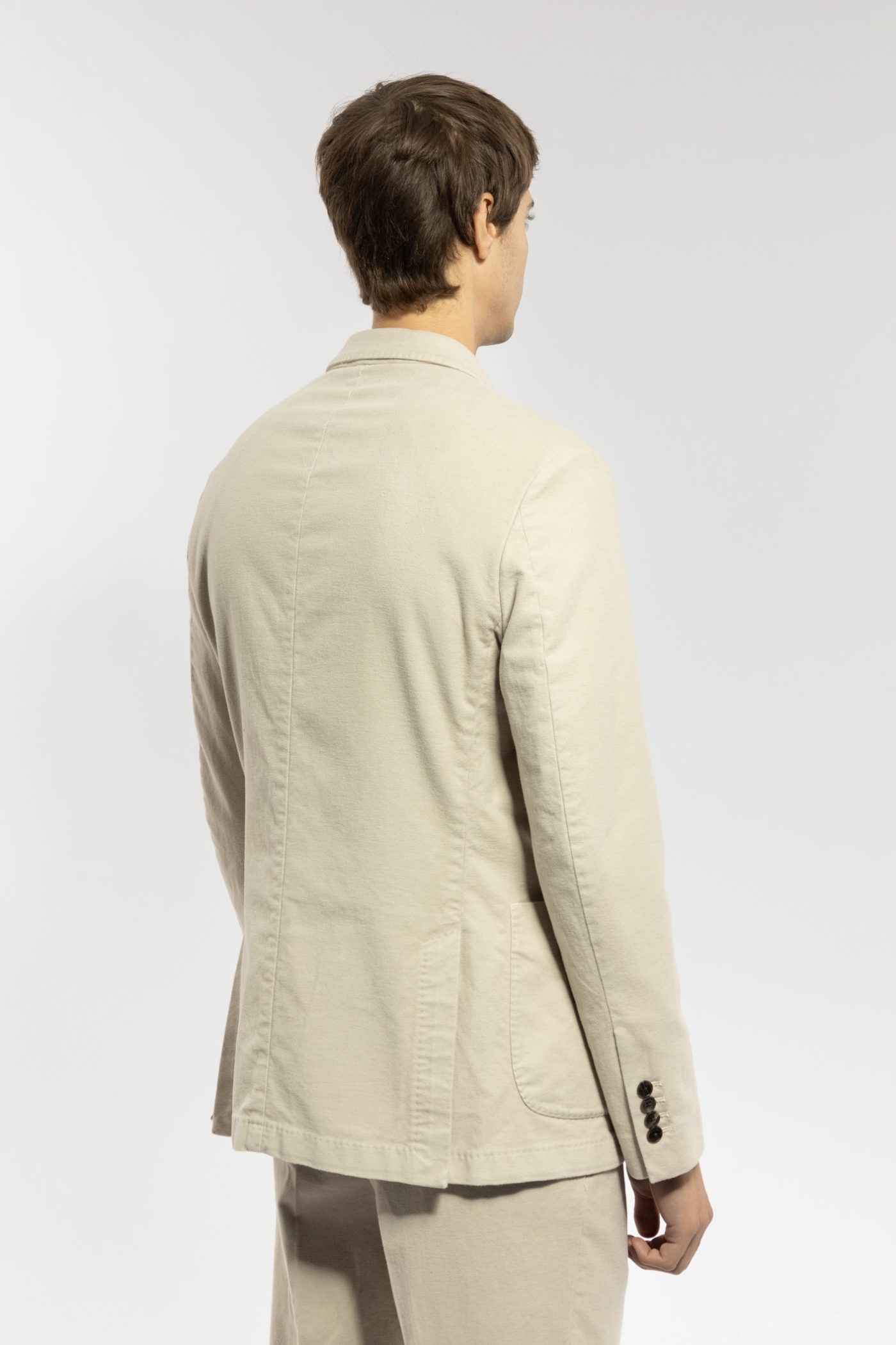 Cotton Single-breasted Jacket