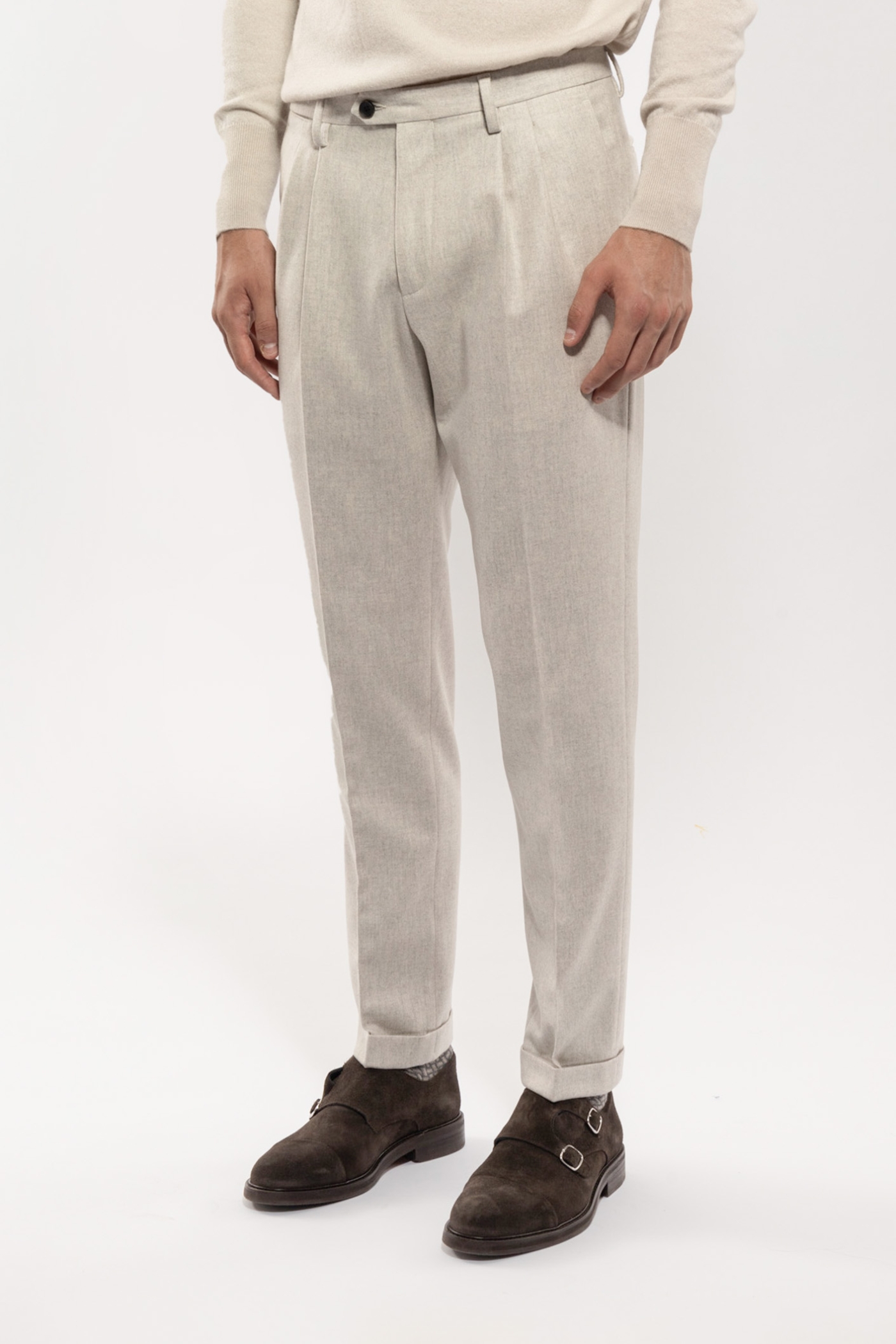 Virgin Wool Trousers