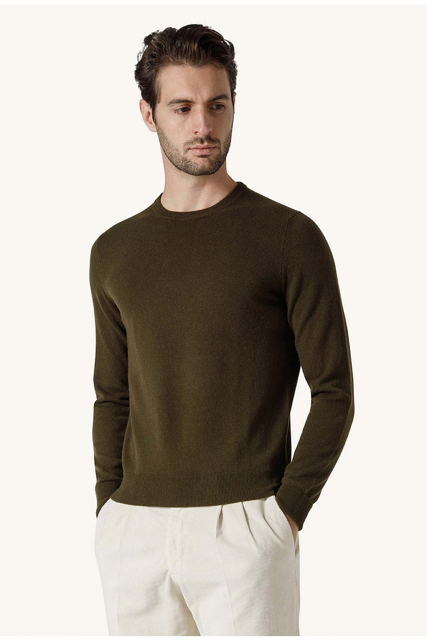 Maglia Girocollo in Cashmere