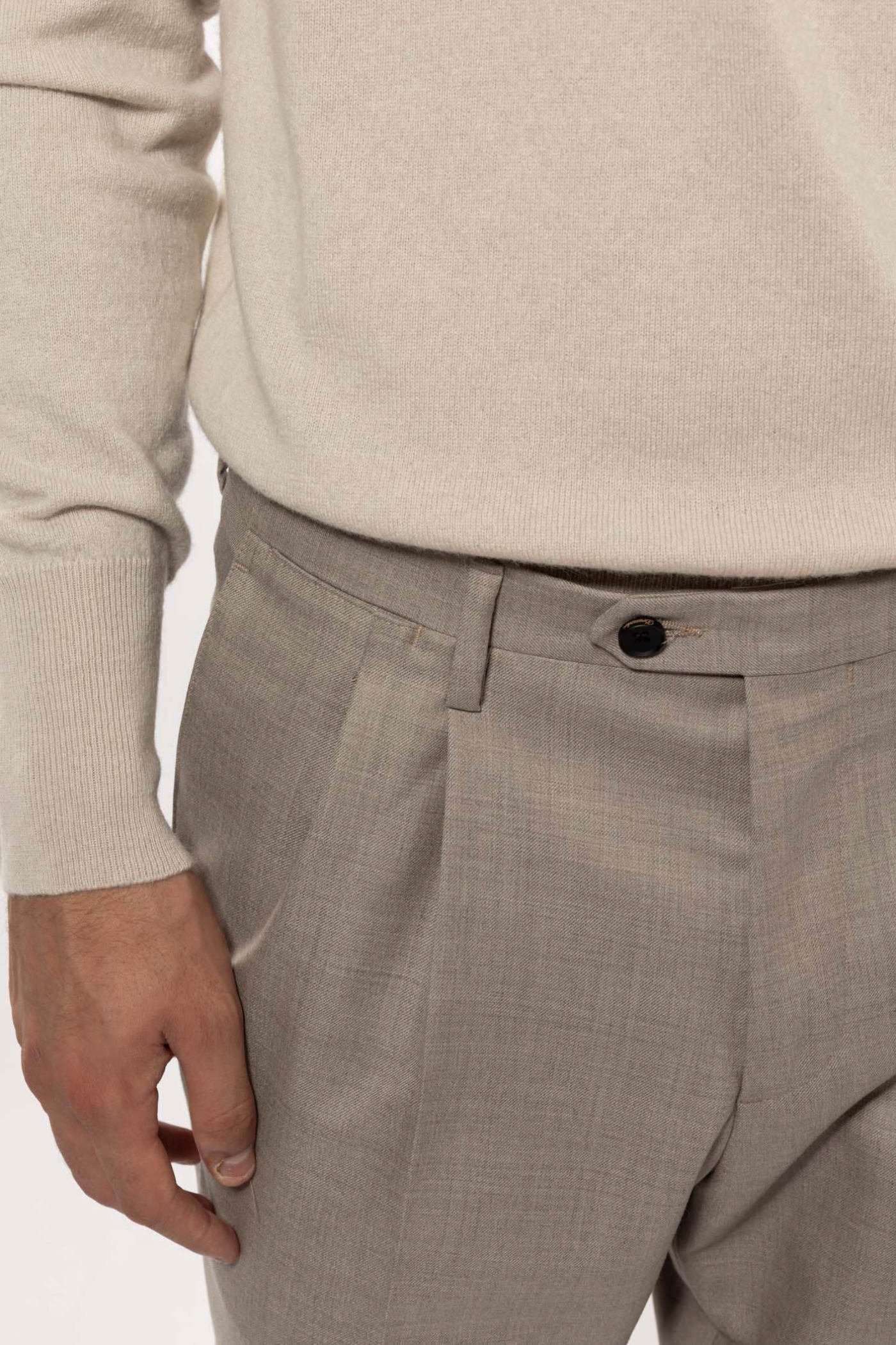 Virgin Wool Trousers