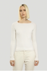 Cashmere Boat Neck Sweater