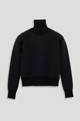 Razor Blade Turtleneck Sweater