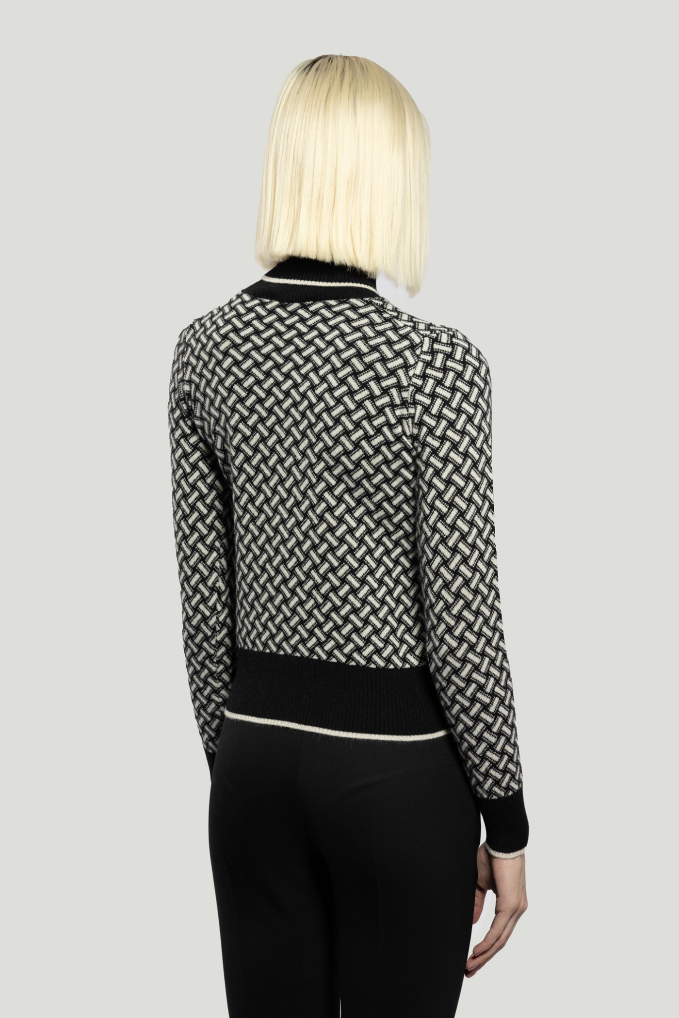 Razor Blade Turtleneck Sweater