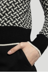 Razor Blade Turtleneck Sweater