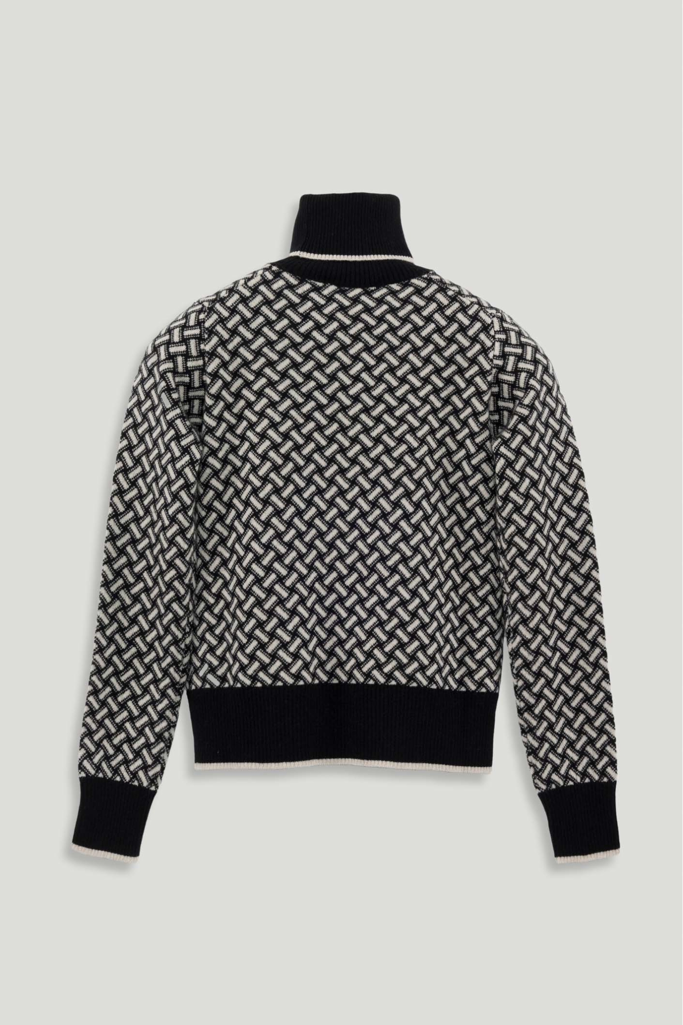 Razor Blade Turtleneck Sweater