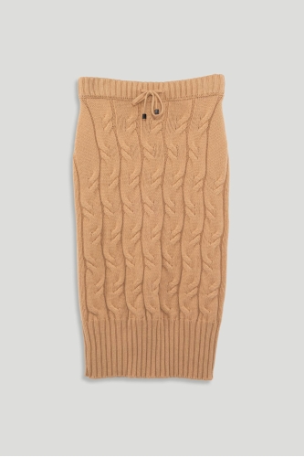 Cashmere Braided Skirt