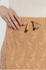 Cashmere Braided Skirt