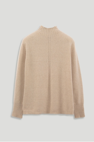 Organic Cashmere Turtleneck