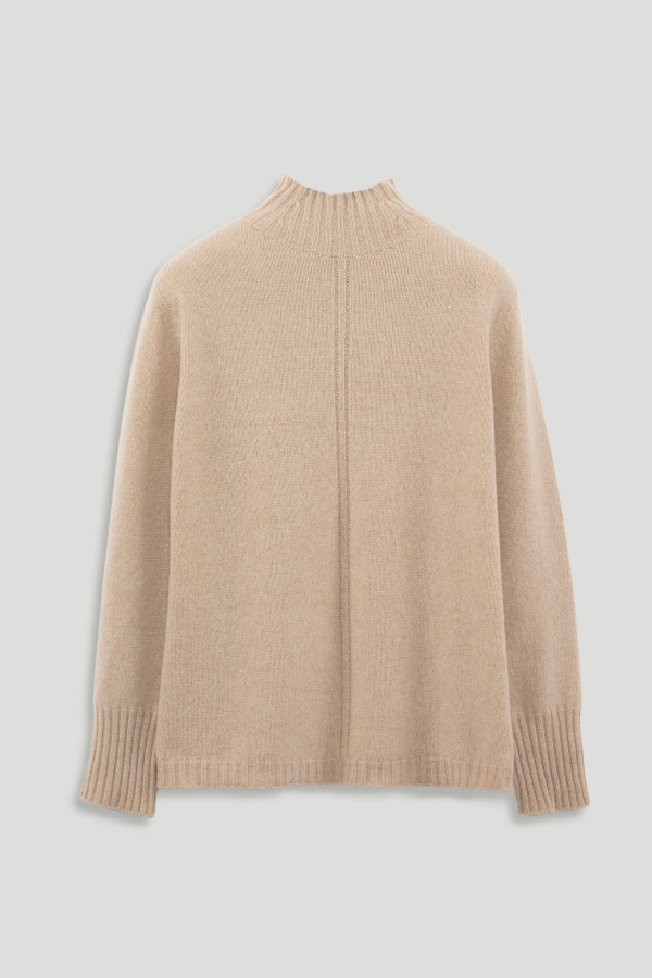 Organic Cashmere Turtleneck