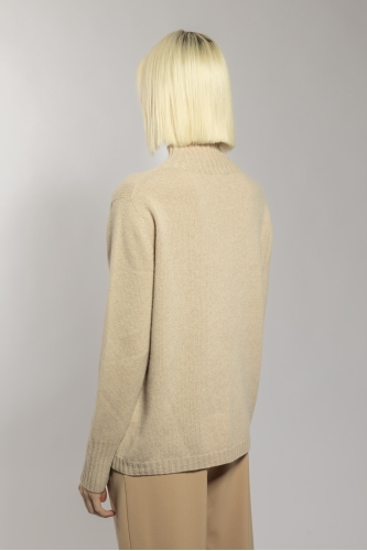 Organic Cashmere Turtleneck