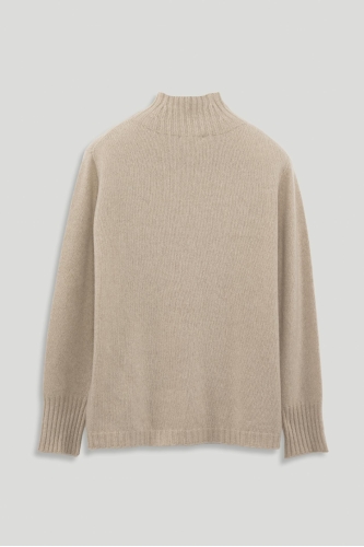 Organic Cashmere Turtleneck