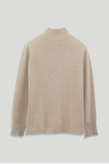 Organic Cashmere Turtleneck