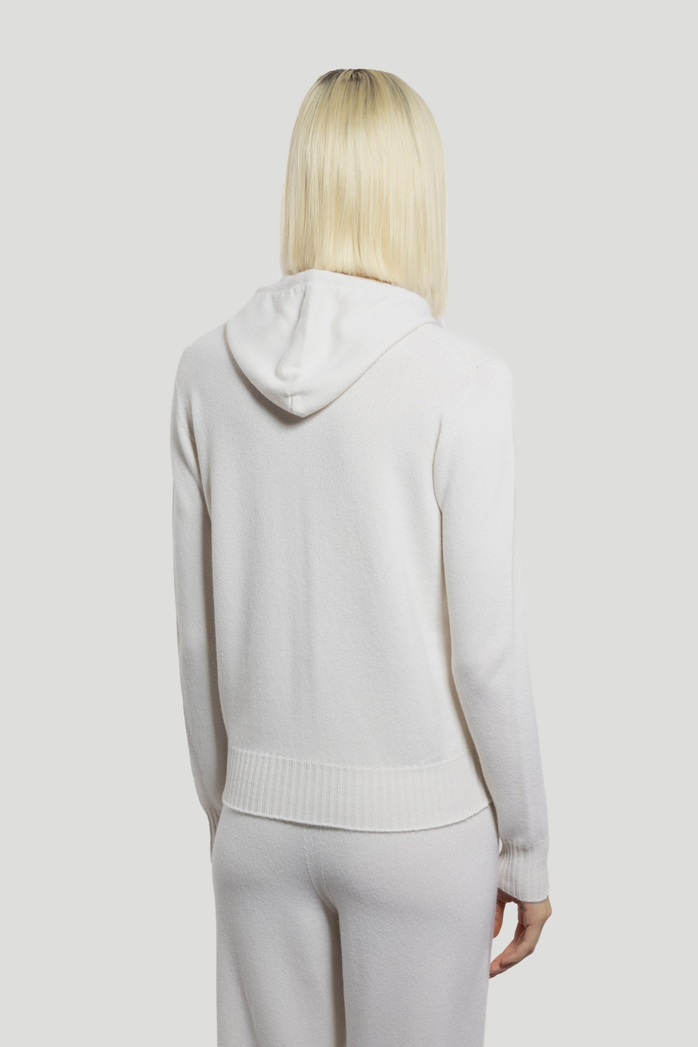 Maglia con Zip in Cashmere