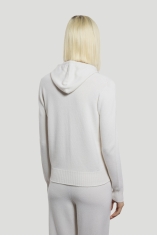 Maglia con Zip in Cashmere