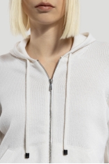 Maglia con Zip in Cashmere