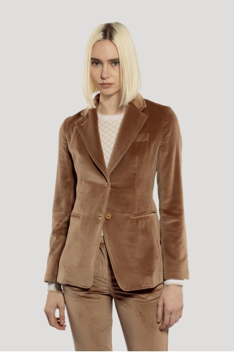 Cotton Single-breasted Jacket