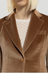 Cotton Single-breasted Jacket