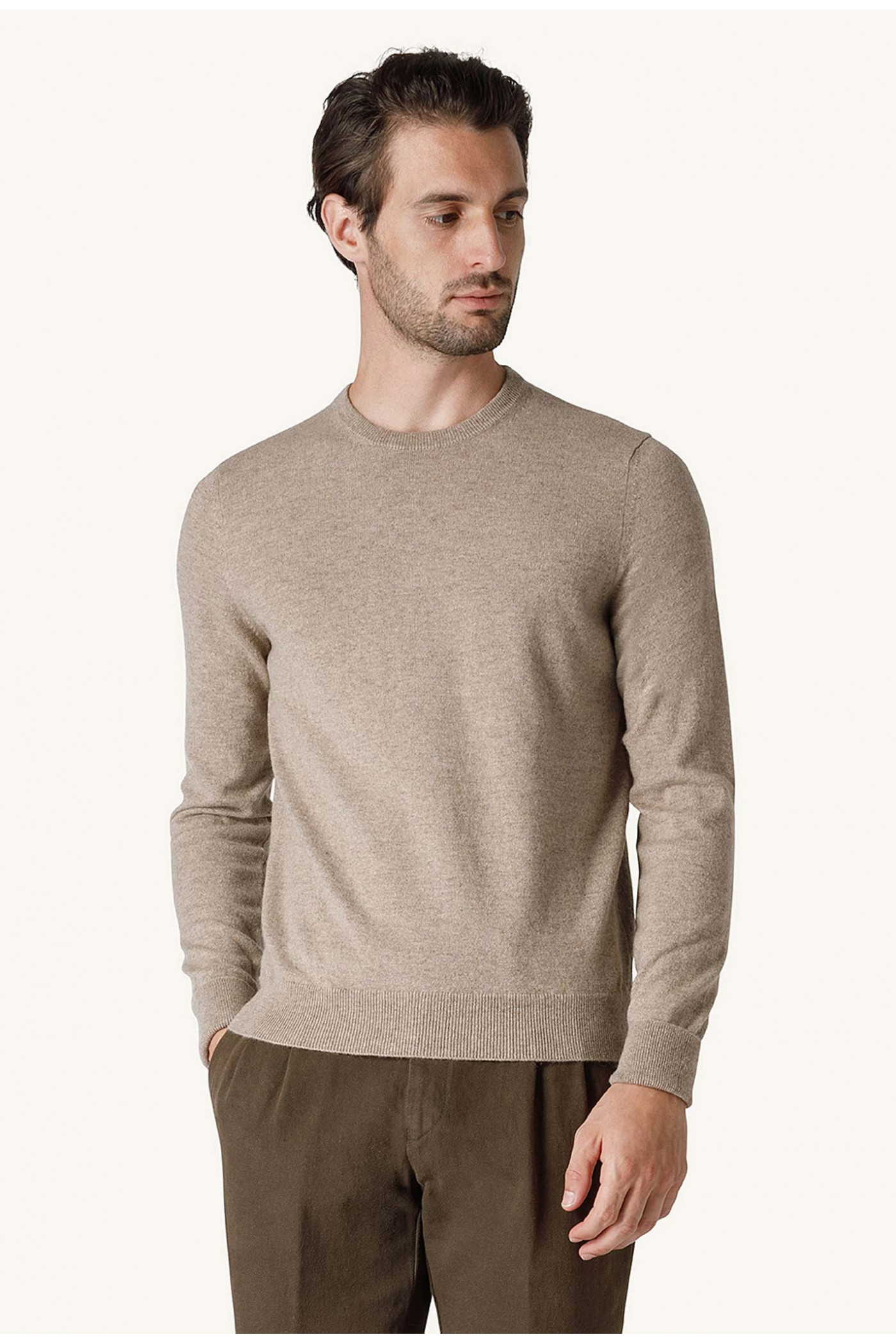 Maglia Girocollo in Cashmere