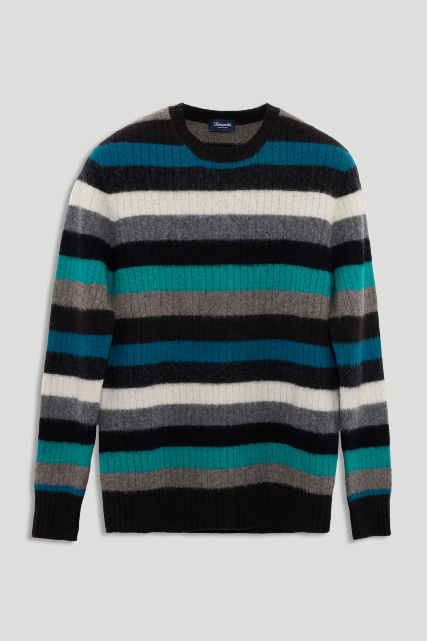 Random Stripes Crewneck Sweater