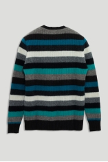 Maglia girocollo random stripes