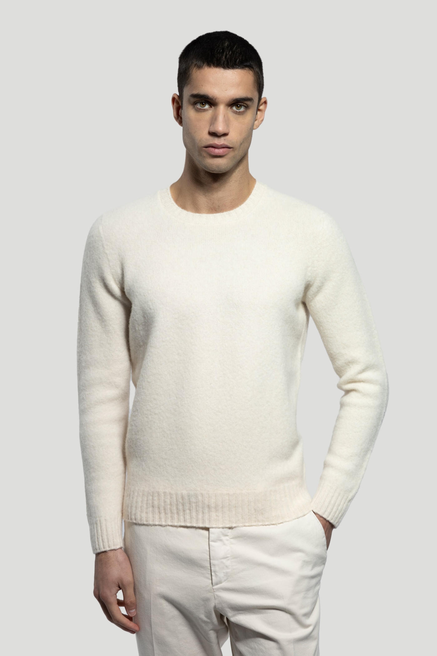 Wool Crew Neck Sweater