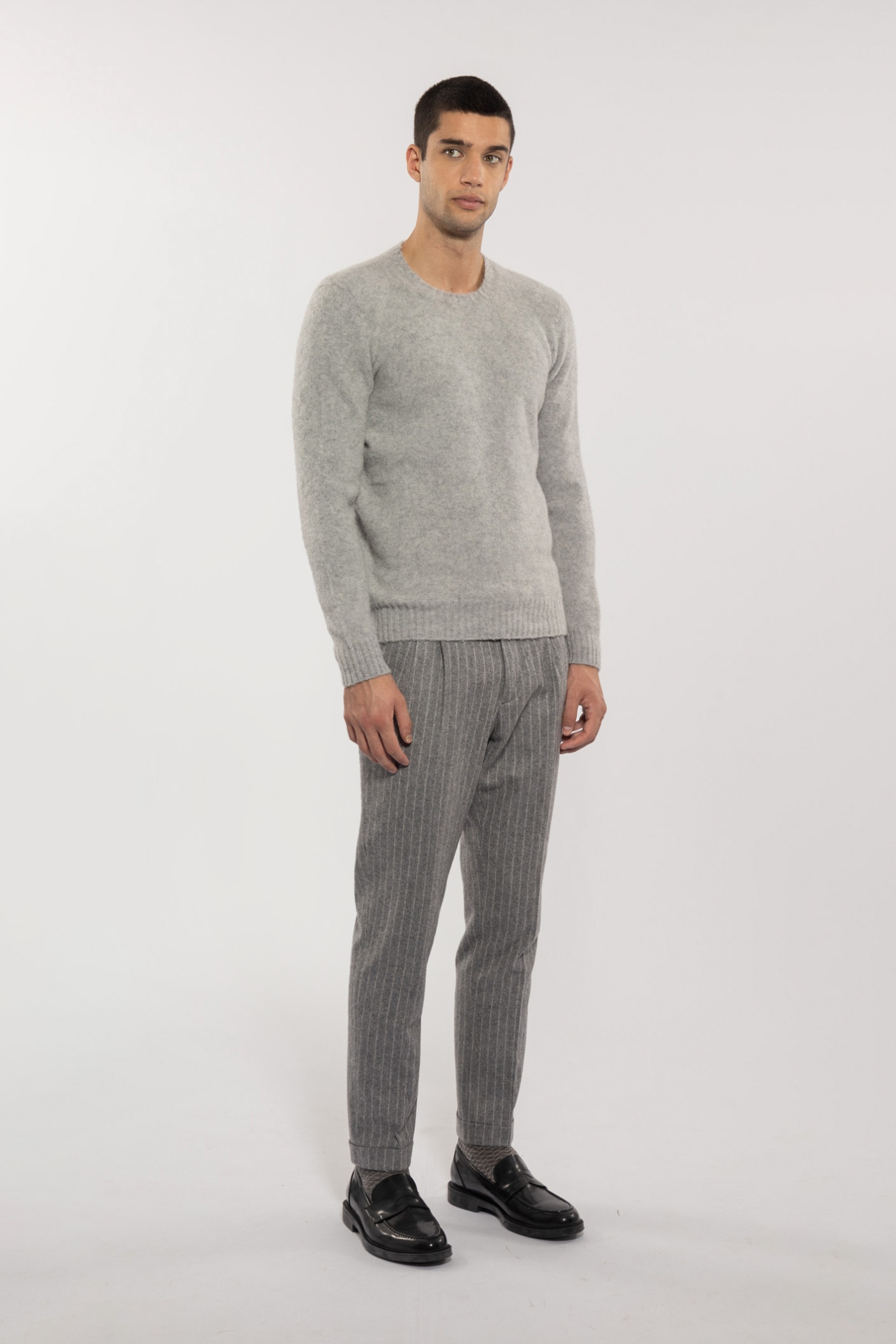 Wool Crew Neck Sweater