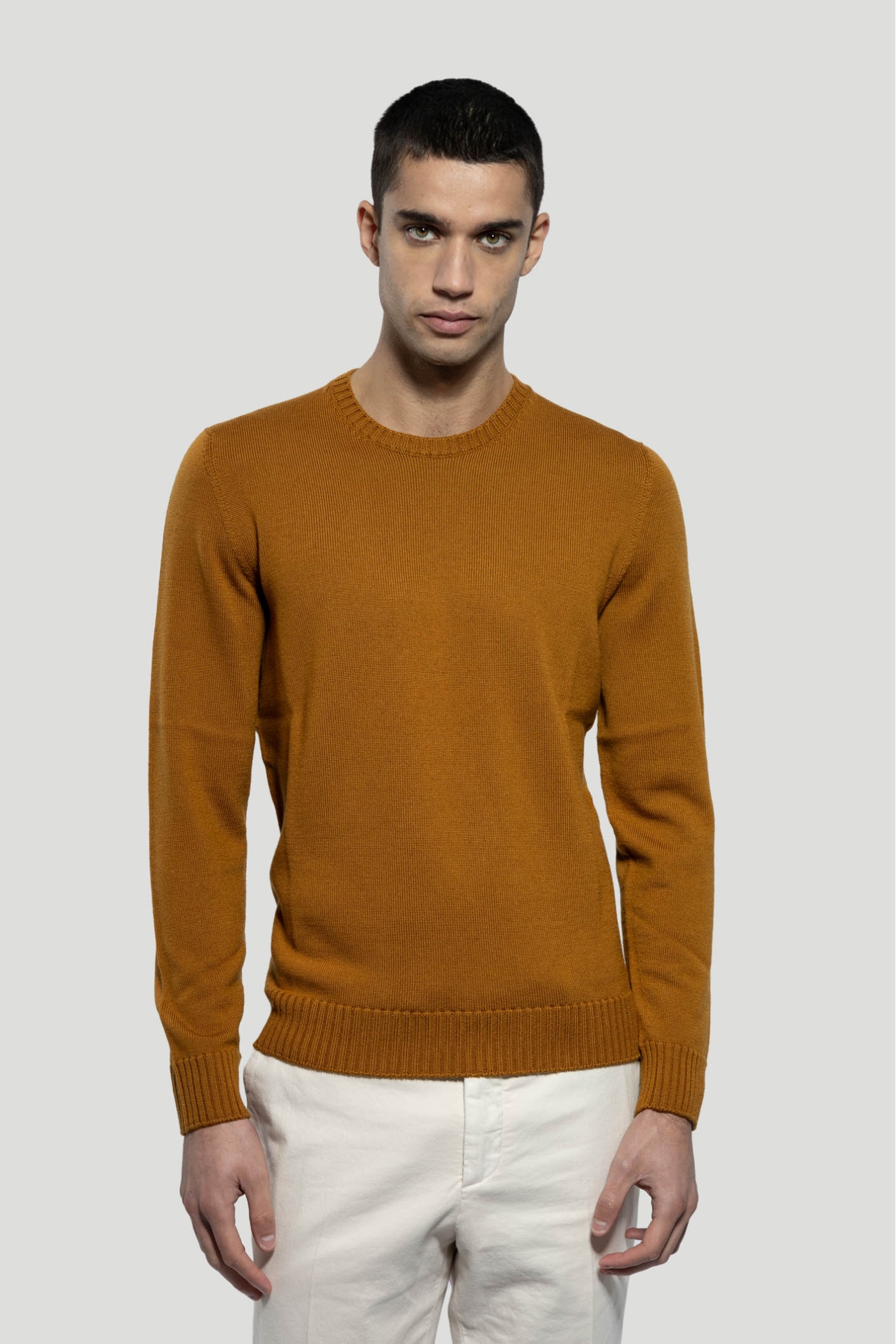 Wool Crew Neck Sweater