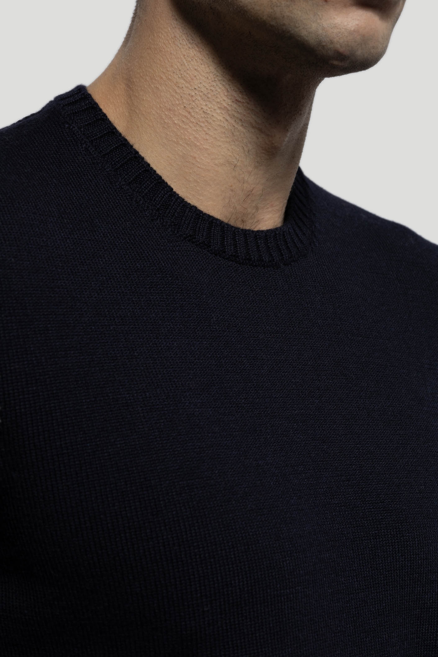 Wool Crew Neck Sweater